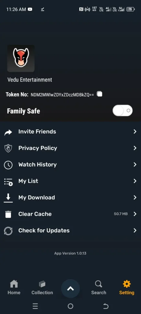 Vedu APP Screenshot